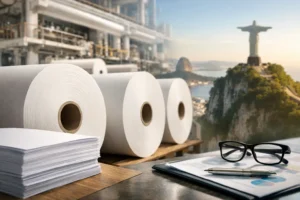 Mercado de papel no Brasil em foco