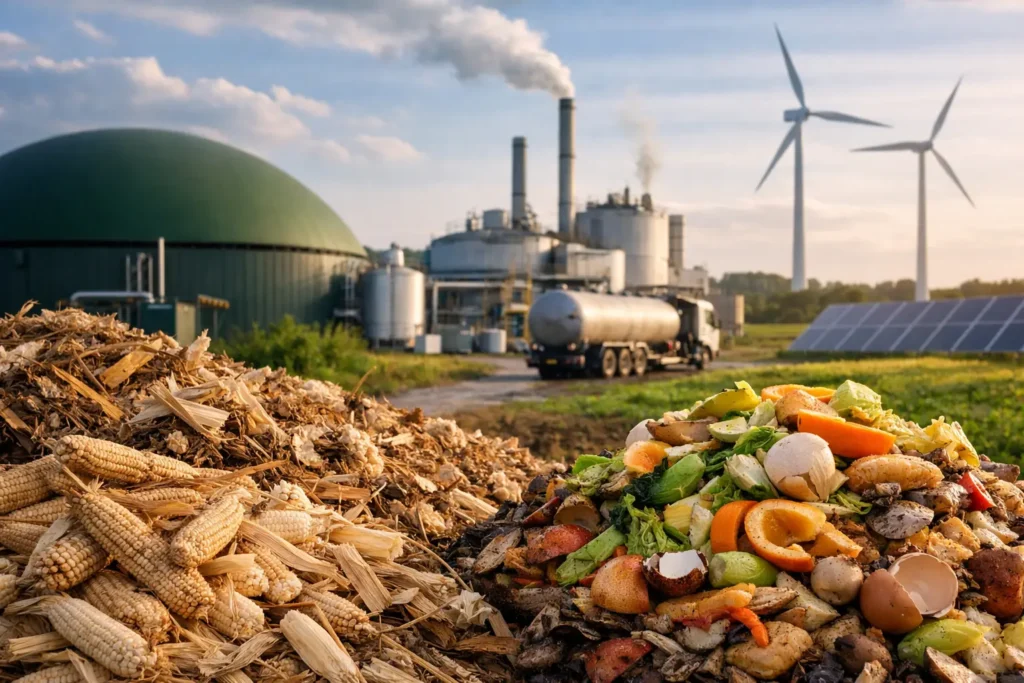 8 exemplos de bioenergia com resíduos