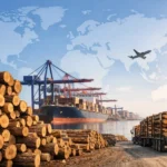 Mercado global da madeira em movimento