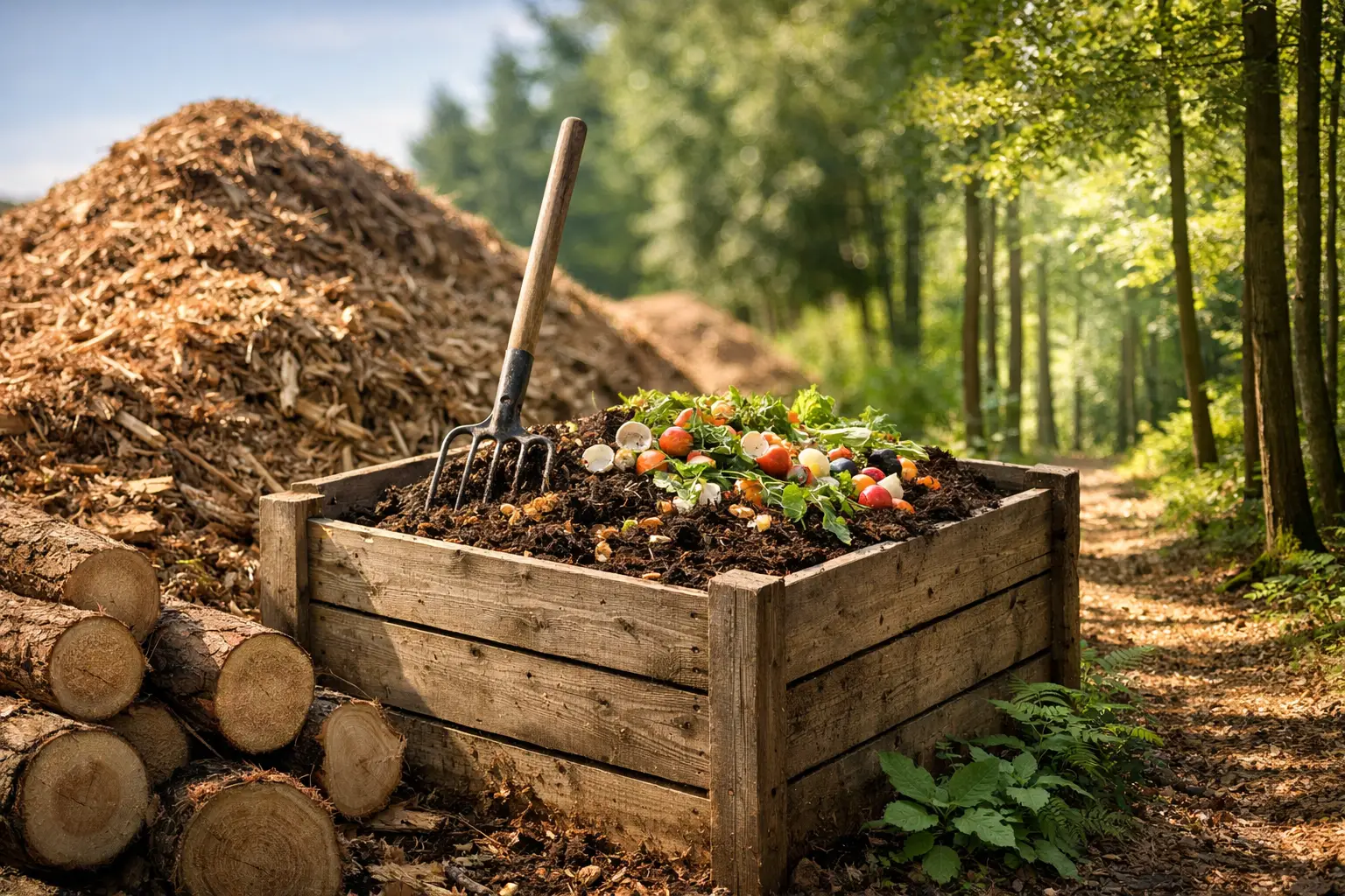 Biomassa, compostagem e floresta: o que têm em comum?