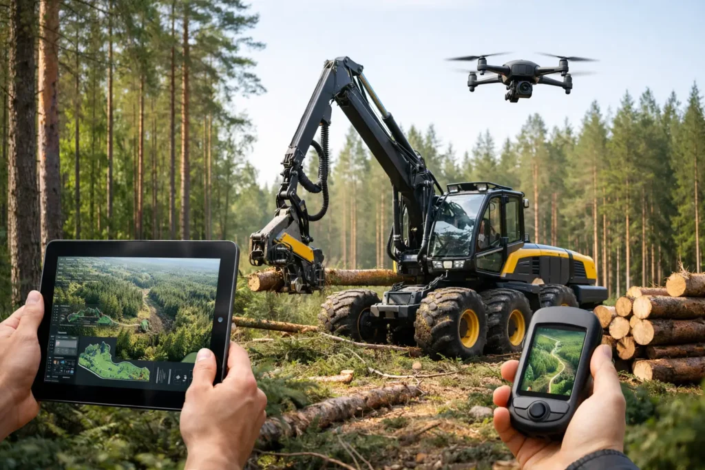 Tecnologias que transformam a operação florestal