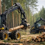 Casos de automação na colheita florestal