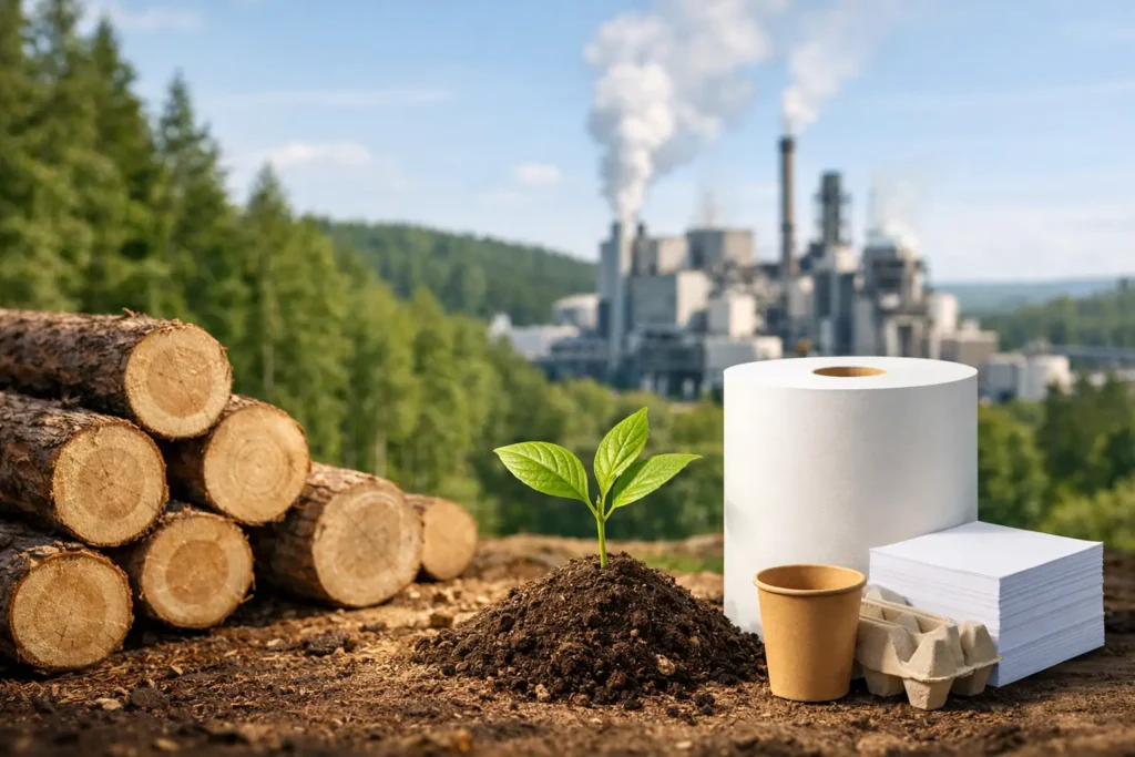 Celulose e papel: sustentabilidade na cadeia