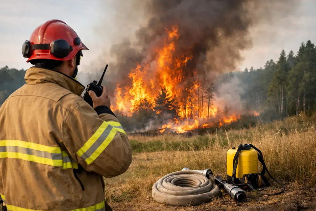 Como prevenir incêndios florestais no campo