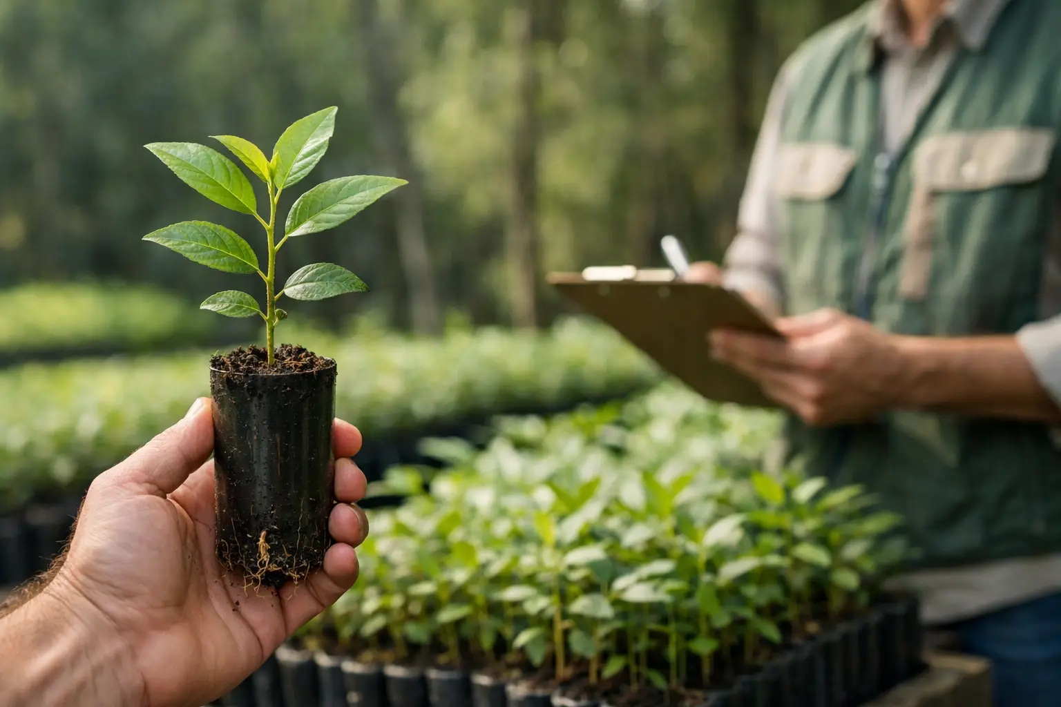 Como selecionar mudas florestais para o plantio