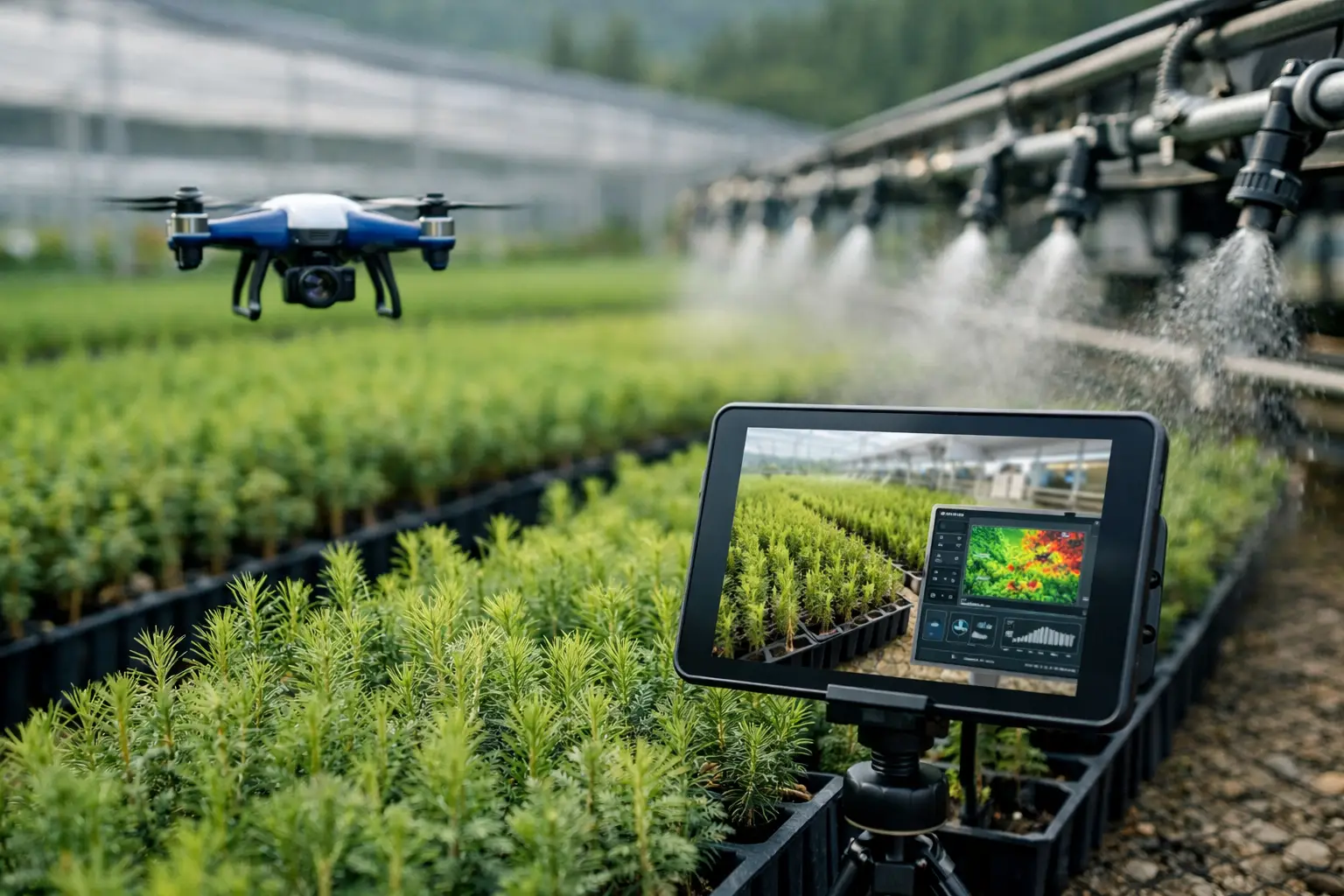 Principais tecnologias para viveiros florestais