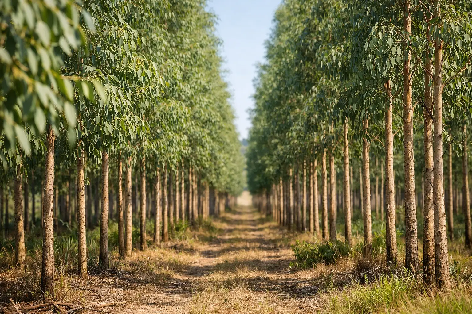 Qual espaçamento para eucalipto traz resultado?