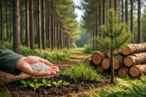Resultados da adubação florestal no campo