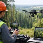 Review de drones para inventário florestal