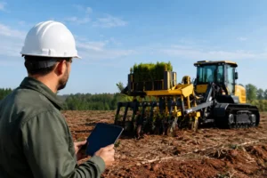 Como escolher máquinas para plantio florestal