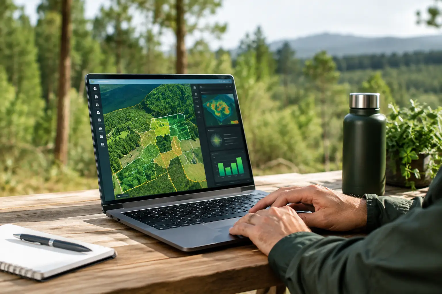 Review de softwares florestais para gestão